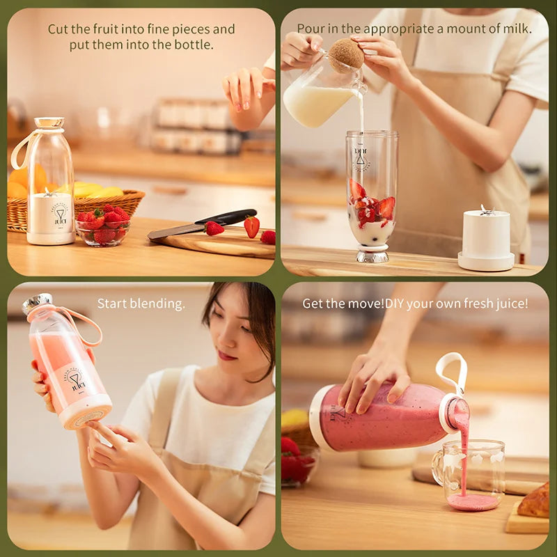 Portable Fresh Juice Blender